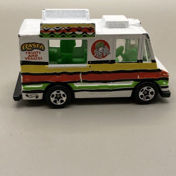 1983 Hot Wheels FOOD TRUCK Van Jamaica RASTA Fruit & Veggies VINTAGE TOY Mattel - Picture 5 of 9